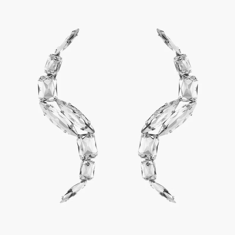 2pc Creative Crystal Ear Crawler