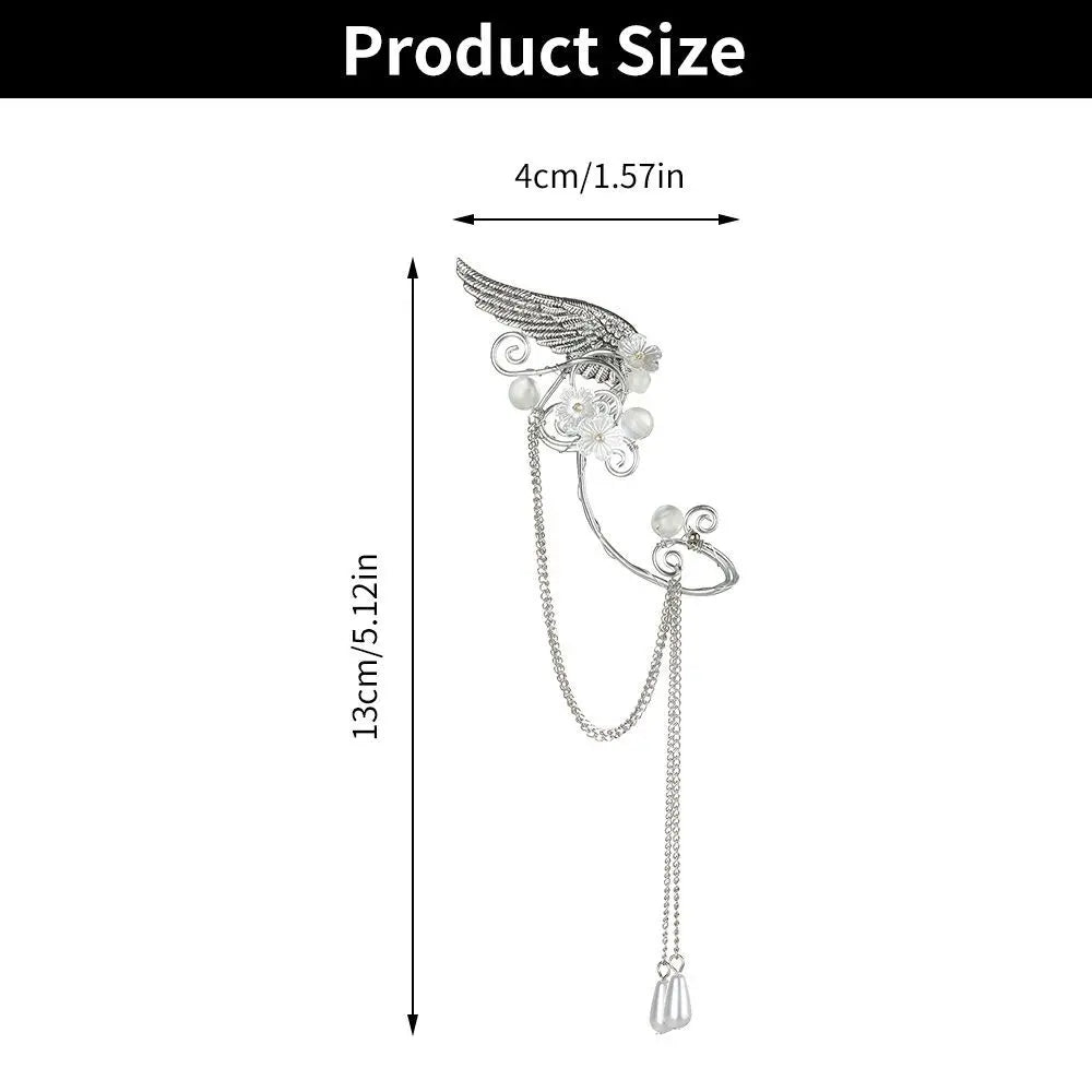 Charm Fairy Long Tassel Elf Earring Cuff