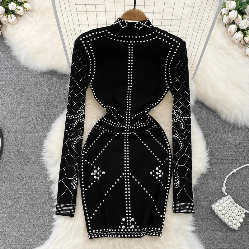 Rivet Bodycon Dress
