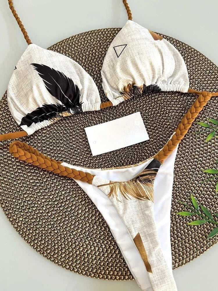 Animal/ Zebra Print Bikini
