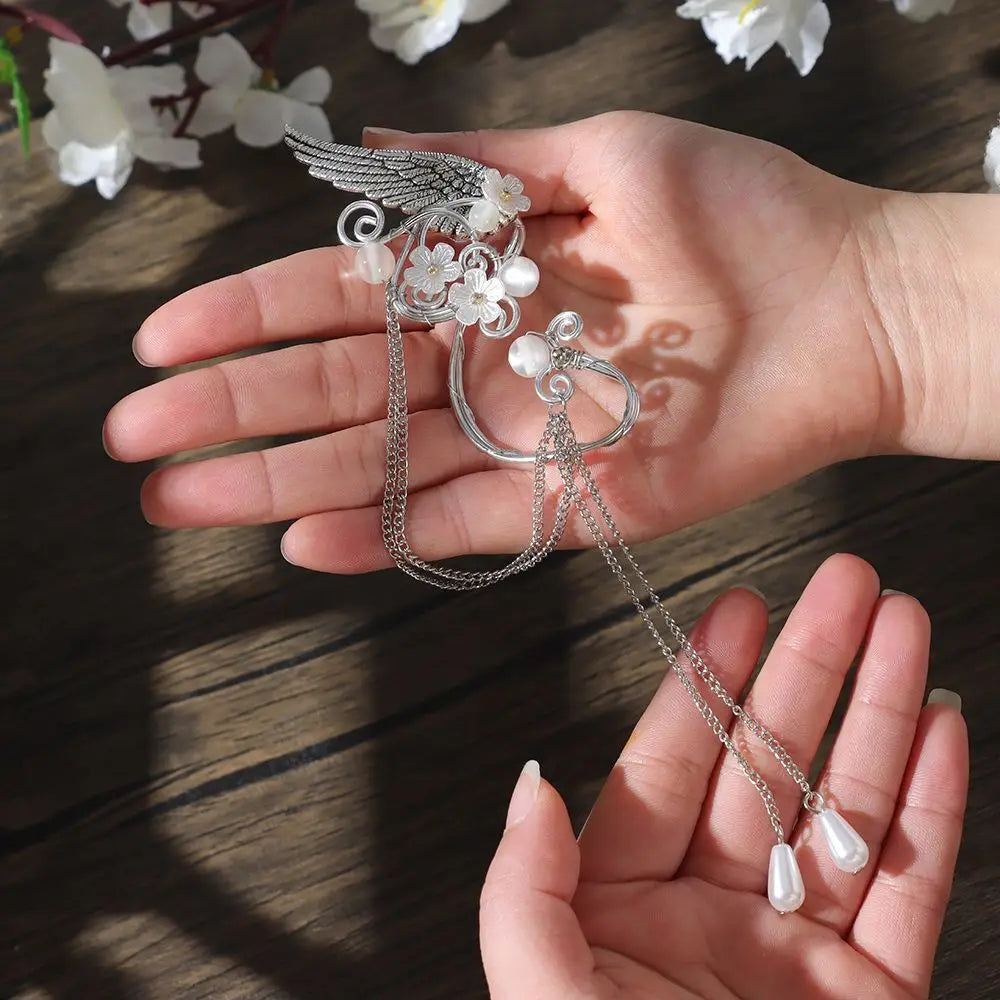 Charm Fairy Long Tassel Elf Earring Cuff