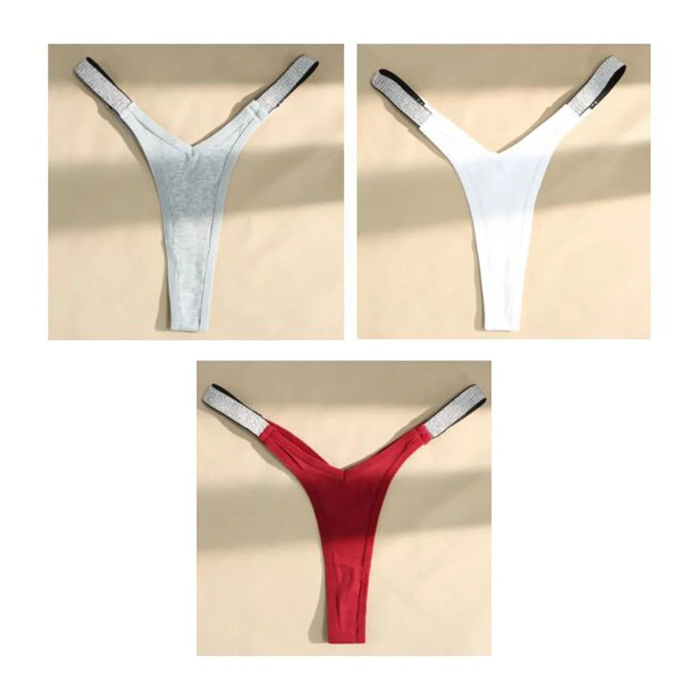 "V" String Thong Underwear 3 Piece set