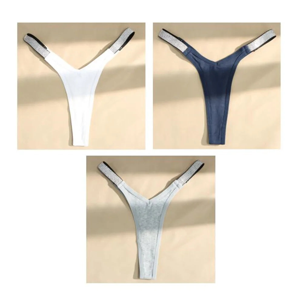 "V" String Thong Underwear 3 Piece set