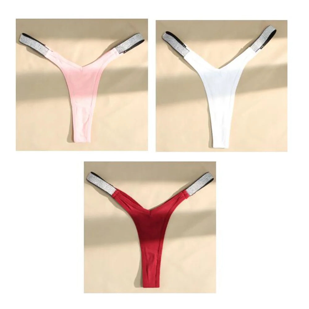 "V" String Thong Underwear 3 Piece set