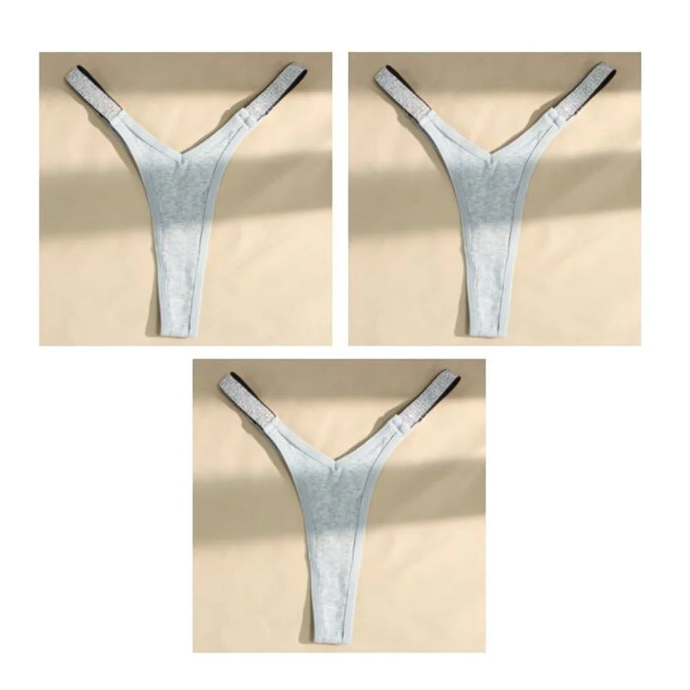"V" String Thong Underwear 3 Piece set