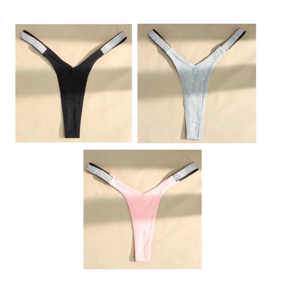 "V" String Thong Underwear 3 Piece set