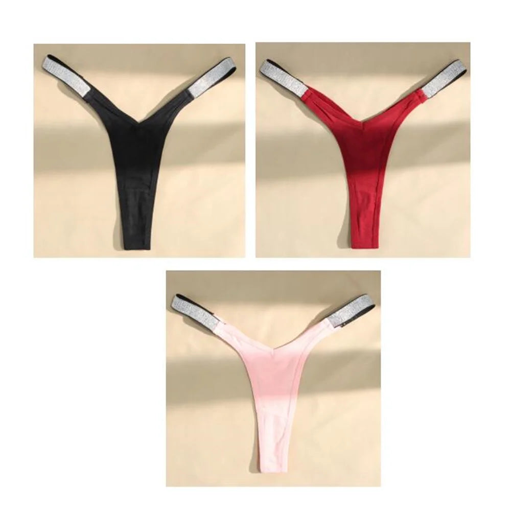 "V" String Thong Underwear 3 Piece set