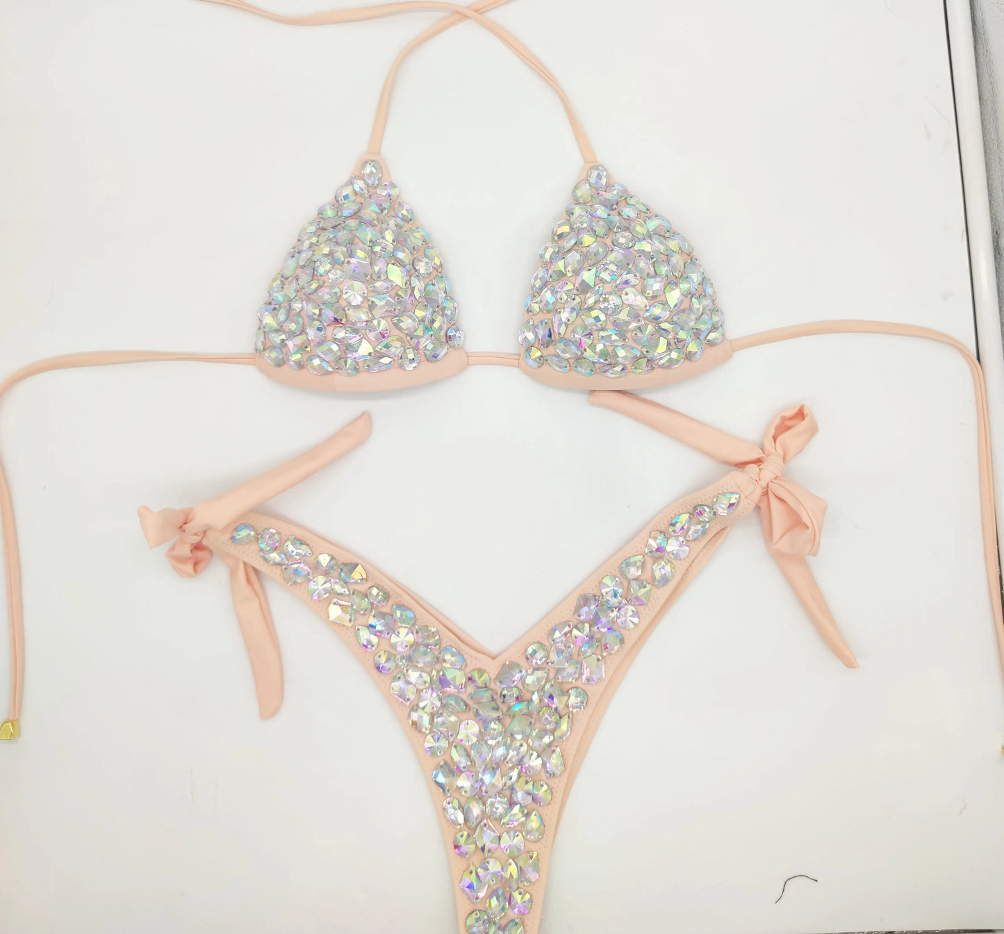 Jewel Encrusted Flagship Bikini