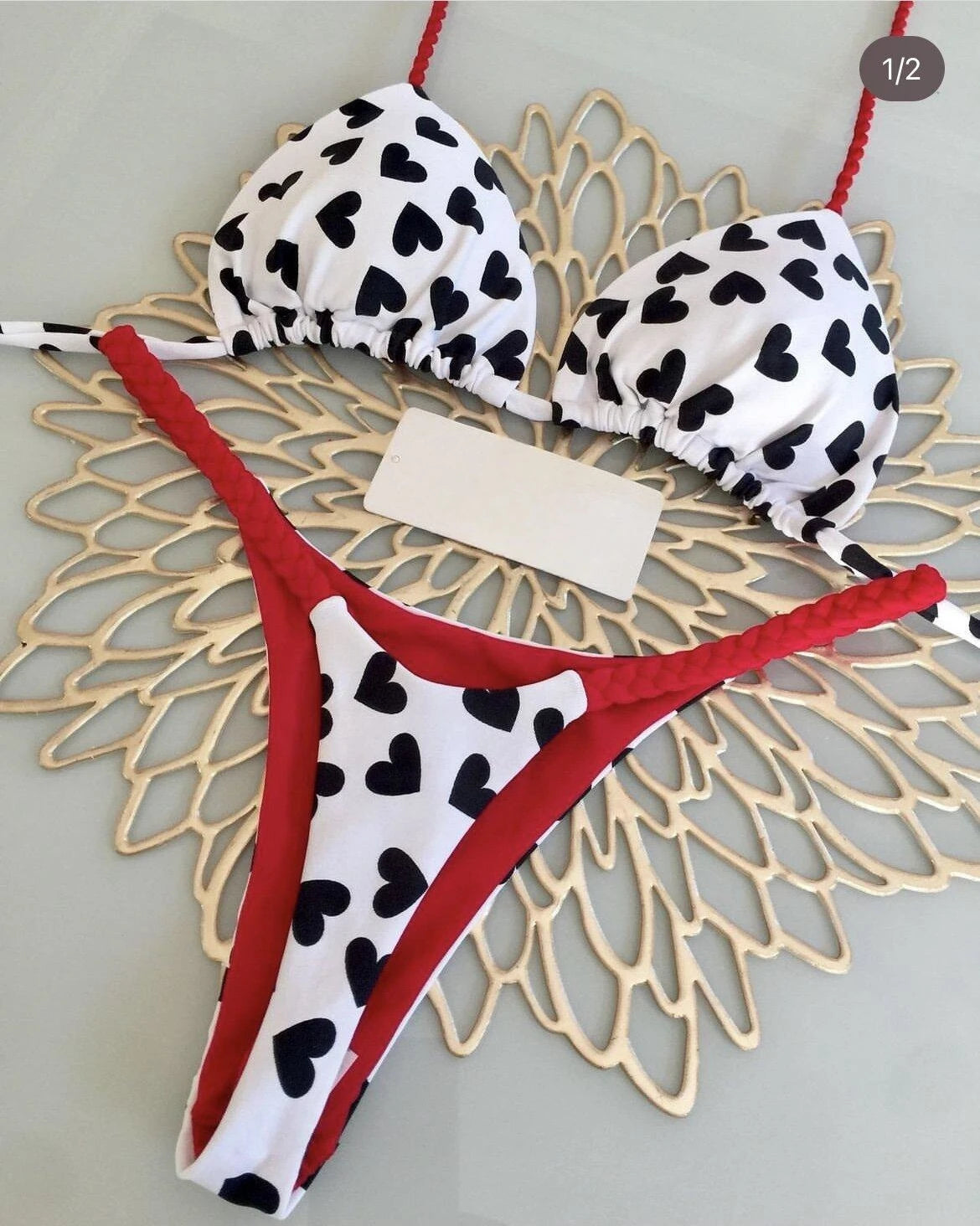 Animal/ Zebra Print Bikini