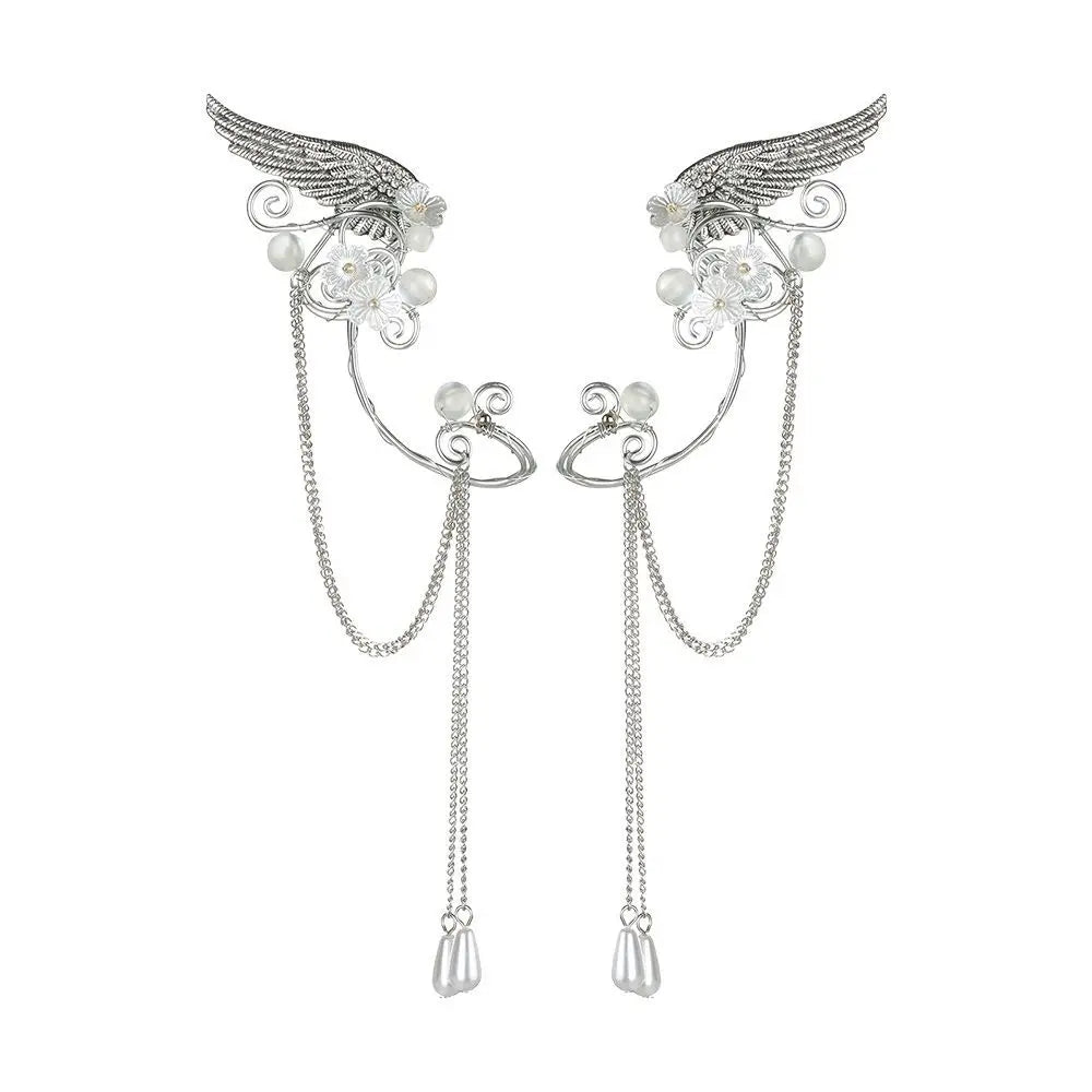 Charm Fairy Long Tassel Elf Earring Cuff