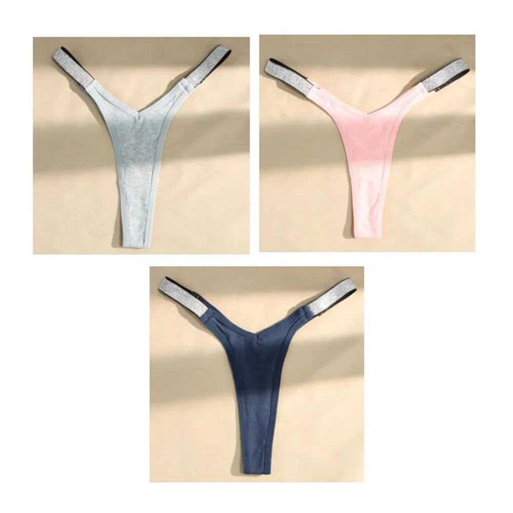 "V" String Thong Underwear 3 Piece set