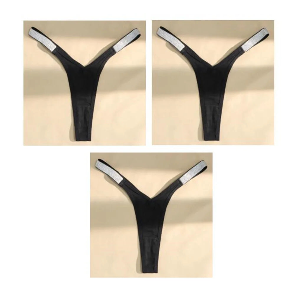 "V" String Thong Underwear 3 Piece set