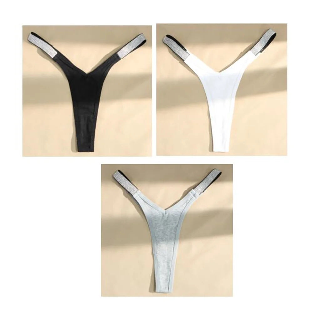 "V" String Thong Underwear 3 Piece set