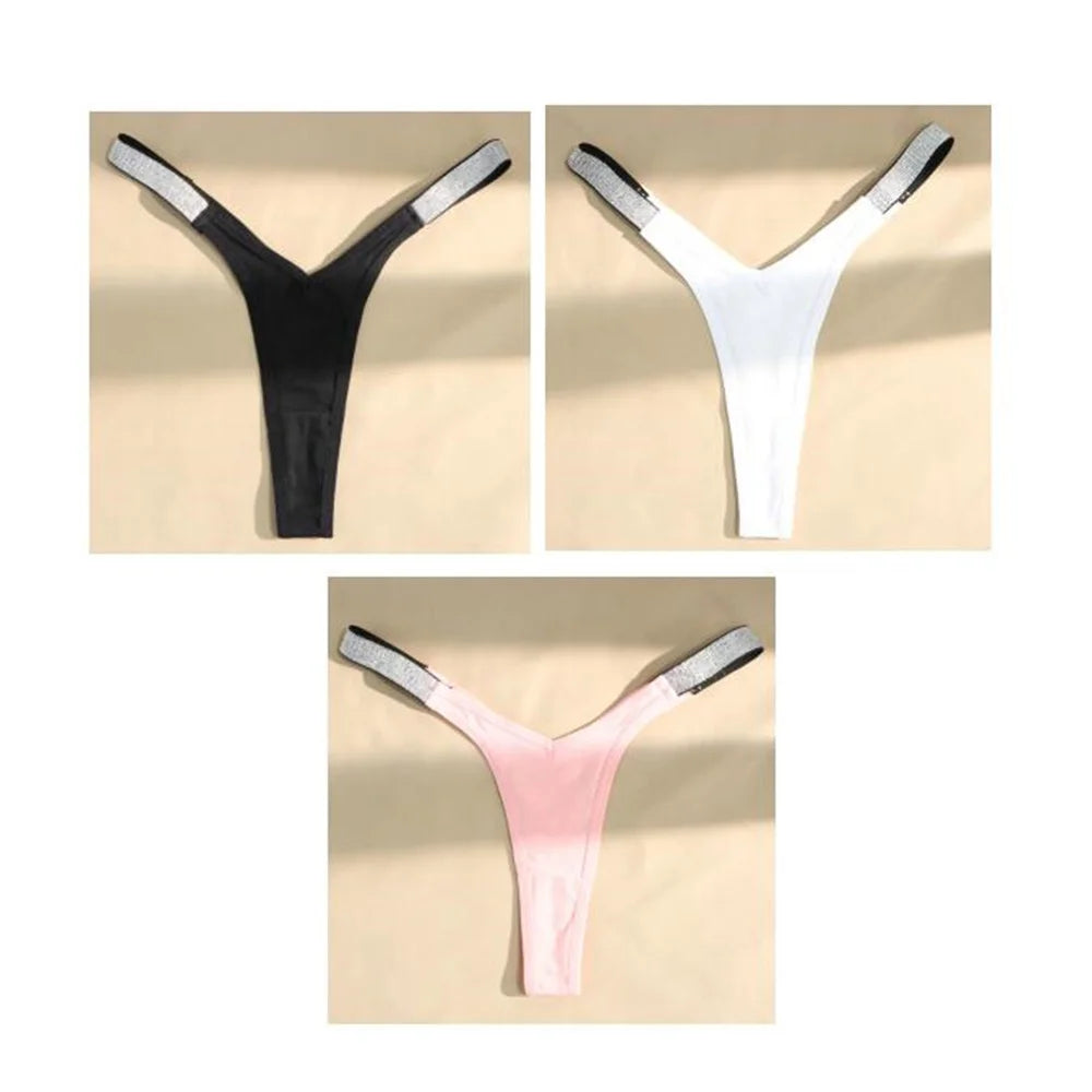 "V" String Thong Underwear 3 Piece set
