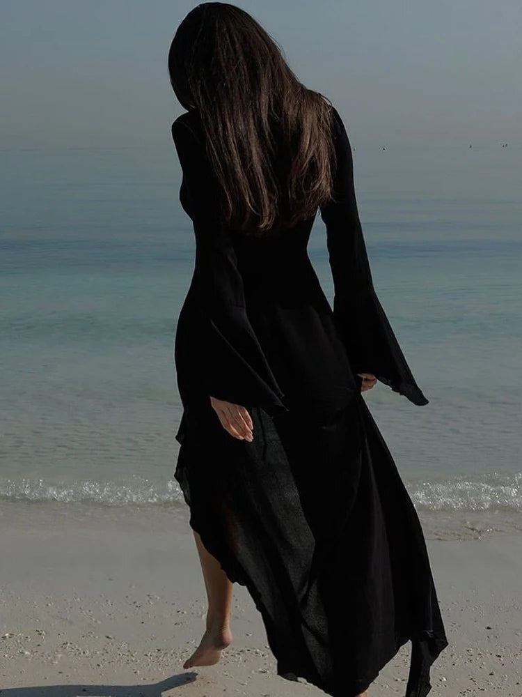Ruffle Bikini Cover-Ups