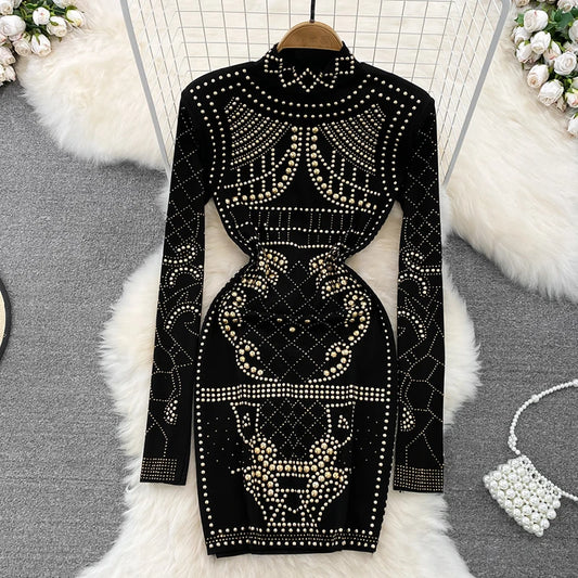 Rivet Bodycon Dress